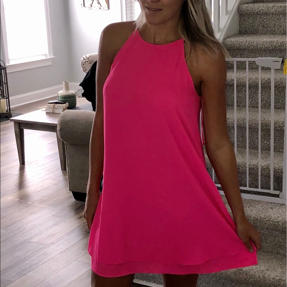 Pink dress